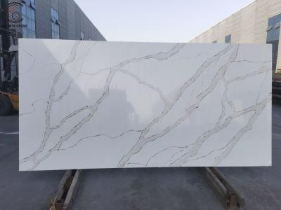 Artificial 401m Quartz Stone Slab Used for Home Decoration with High Quality