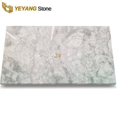 Grey Natural Stone Polished Slabs Marble for Wal/Floor/Tile/Hotel Decoration