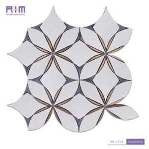 Thassos White Mosaics, Thassos Wihte Mosaic Tiles, Marble Mosaics, White Marble Mosaic Tile