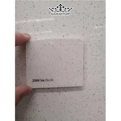 Quality Assuranceice White/Black/Grey/Blue Sparkly/Crystal Artificial Quartz Slab/Countertop/Vanity Top/Worktop