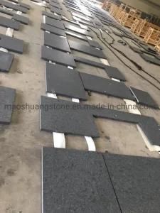 Leather Finish Steel Grey Granite for Countertop