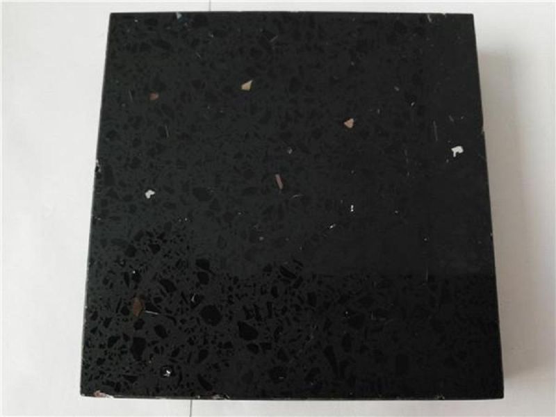 Black Galaxy Quartz for Countertops/Backsplashes/Accent Walls/Shower Surrounds