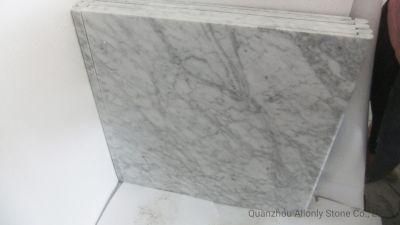 Natural Stone Polished Bianco Carrara White Marble Slab, Gioia Italian White Carrara Marble Tile, Verona Carrara White Marble