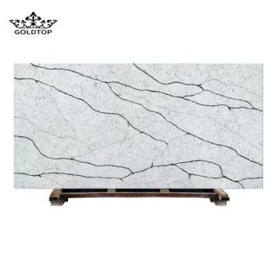 Lavory Brown Bathroom Vanity Wall Panels Kitchen Cabinet Countertops Island Worktop Table Tops Artificial Stone Slab Quartz Tiles