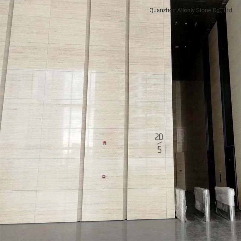 Building Material Mocha Moca Cream Beige Limestone Flooring Tile