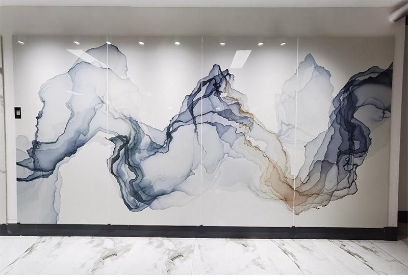 Grey/White/Black/Red/Brown/Green/Golden/Yellow/Polished Artificial Marble Wall Slate Cladding Costumized Slab Quartz for Wall Panel Sintered