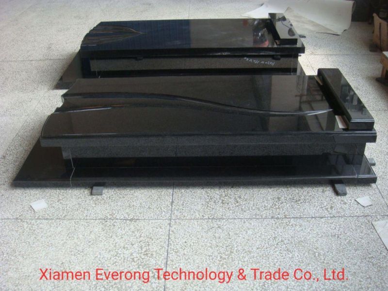 G664/G603/G654/G623/China Black/Chinese South African Black/Aurona/Bahama Blue Granite Headstone/Momument/Gravestone/ Tombstone of Romania/Poland/Ireland Style