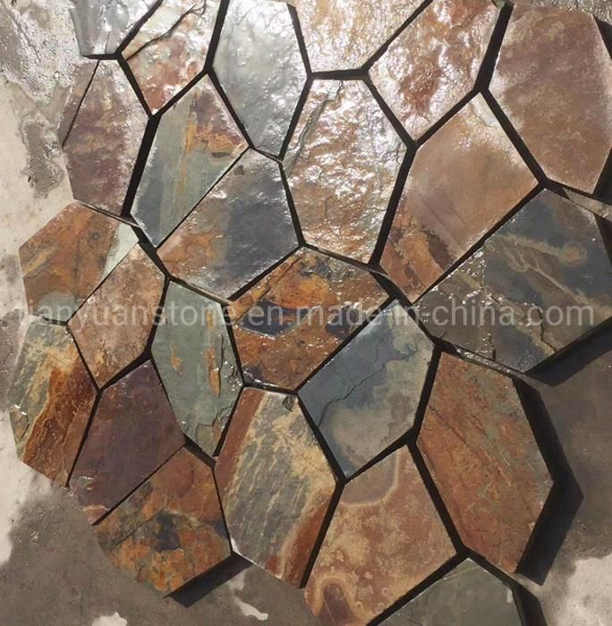 Grey-Rustic Random Flagstone for Walling and Flooring