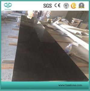 Absolute Black/Polished/Pure Black/Shanxi Black Granite for Countertop, Vanity Top Slabs Tiles, Paving Stone, Stairs, Tombstone