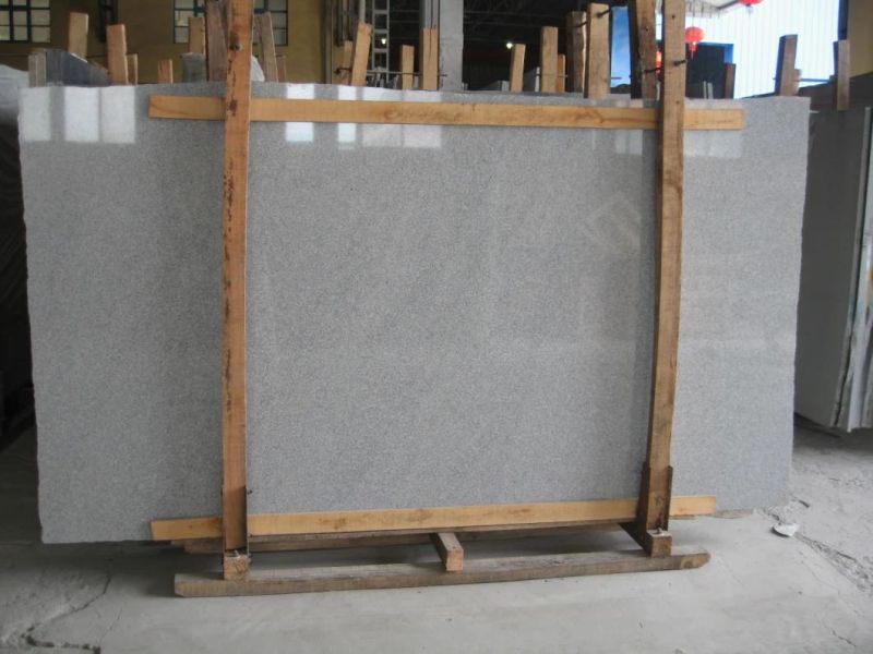 Chinese G633 Middle Grey Natural Granite Polished Big Slabs