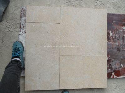 China Beige Limestone Decorative Inside/Outside Wall/Flooring/Swimming Pool Coping French Tile/Pattern