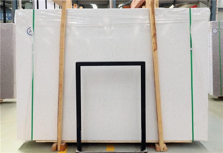 Customized High Quality Inorganic White Terrazzo Slabs Countertop Factory Direct