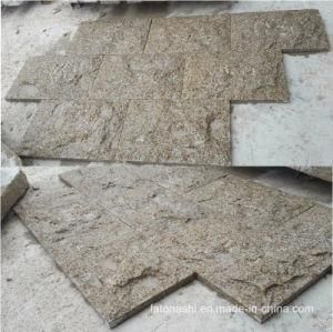 Yellow Granite G682 Mushroom Stone for Wall Decoration