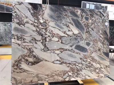 Breccia Blue Marble Naturalstone Slabs for Wall Floor Design
