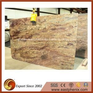 Creme Bordeaux Granite Slab for Wall Cladding