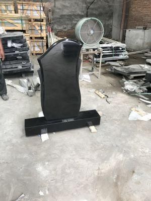 Black Polished Gravestone Shanxi Black