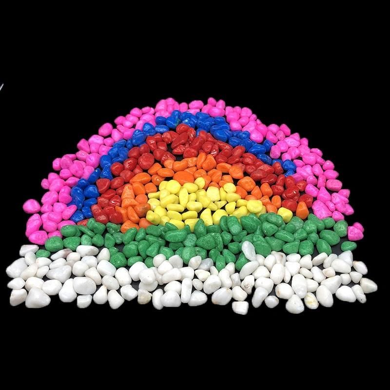 Fish Tank Gravels Colored Pea Gravel Stone for Aquarium