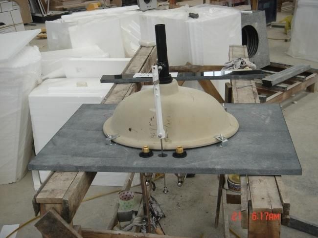G603 Grey Granite Bathroom Vanity Tops for Sale