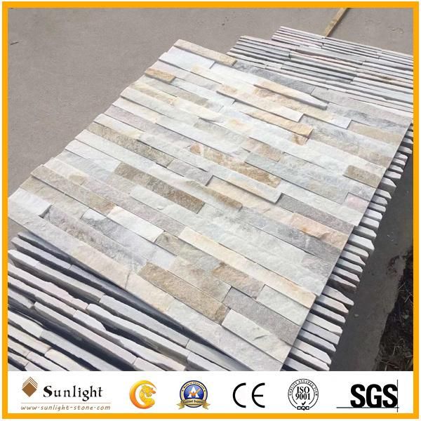 White Quartzite/Slate Culture Stone for Wall Facade Tiles