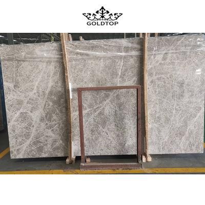 Natural Stone Polished/Honed/Antique/Sandblasted Castle Gray Marble Slab for Interiors/ Indoor/ Floor/Wall Decoration/Background