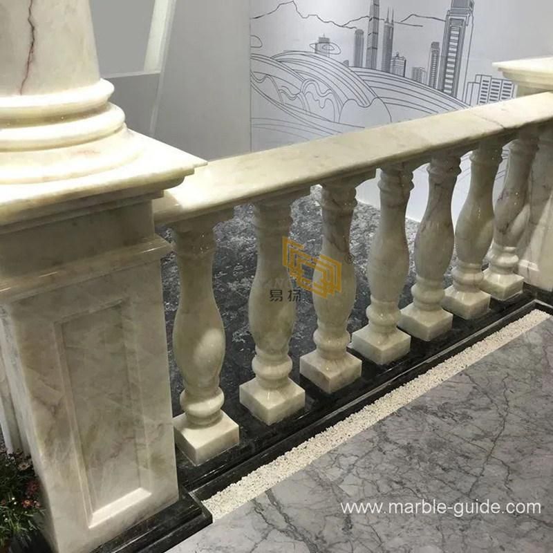 Natural Lotus White Marble for Handrail/Interior/Decoration/Flooring/Wall/Baluster