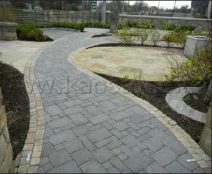 Natural Dark Grey Paving Stone for Landscape