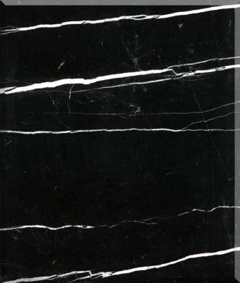 China Oriental Black Marble/with/White/Vein Nero Marquina Marble/Tiles/Slabs for Worktops Countertops/Vanity/Tops