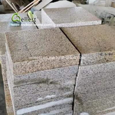 Yellow Rusty Granite Paving Stone for Patio Paver