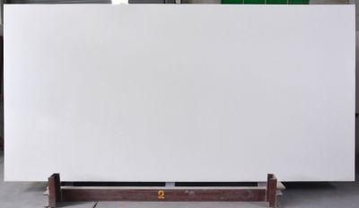 White Crystallized Glass Panel Stone Slab Engineered Artificial Stone for Kitchen