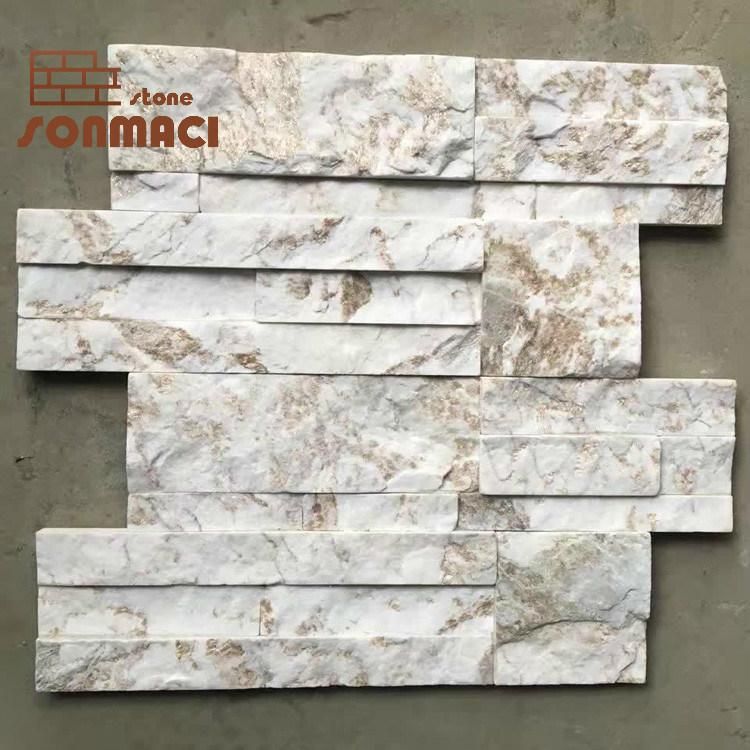 Garden Decoration Mixed Color Stone Slate Veneer Tile