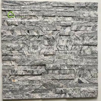 Split Face Granite Culture Stone Veneer, Stacked Stone for Wall Cladding