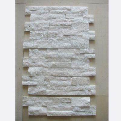 Hot Sell Slate Ledge Stackle White Quartz Culture Stone Veneer