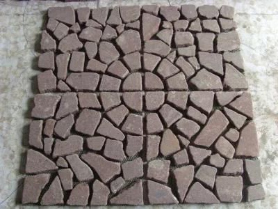 Mosaic Pattern Paving Stone for Flooring/Cube Stone/Kerbstone