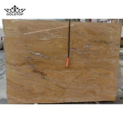 Venice Gold Marble Vein Kitchen Countertops Island Worktop Table Tops Bathroom Vanity Wall Panels Natural Stone Tiles Marble Slabs