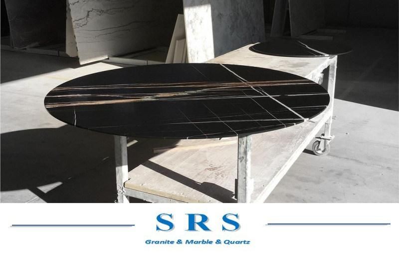 Sahara Noir Marble for Slab/Tiles/Home Decor/Lobby Project