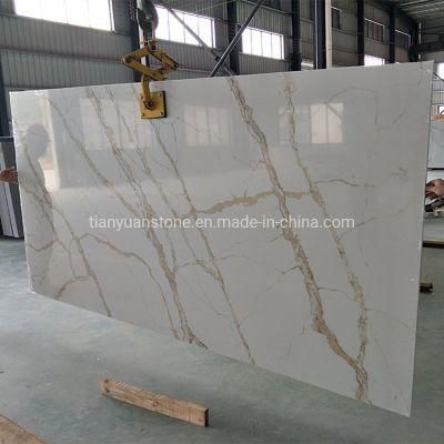 Building Materials Calacatta Nuvo Engineered Quartz Slabs