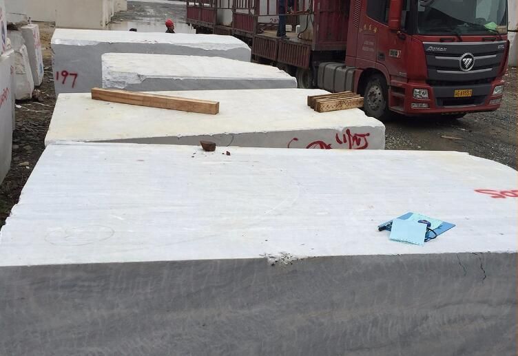 Polishing Vermont Grey Marble Ice Grey Stone for Tiles Slabs Kitchen Backsplash