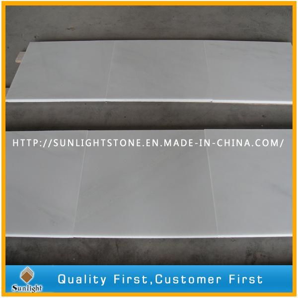 Polished Crystal White Wave Marble for Stone Tiles Paving Flooring