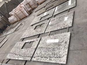 Top Polished Galaxy White Granite for Vanity Tops/ Bathroom Tops