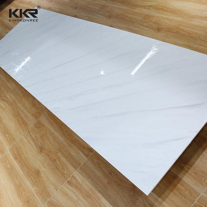 Hot Selling Marble Look Solid Surface Sheet Corian Stone Slabs for Worktop