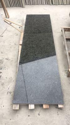 Angola Black Granite Natural Black Granite Polished Half Slabs