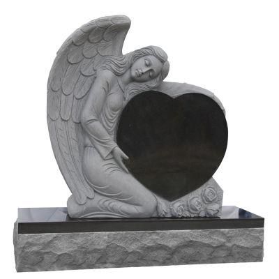 China Black Tombstone Funeral Granite Monument