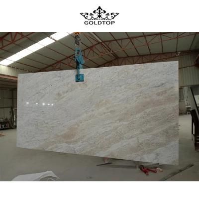 Natural Stone River White Granite Slab for Wall Floor Tiles Kitchen Bathroom Countertop