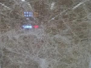 Building Material Light Emperador Polished Marble Slabs &amp; Tiles