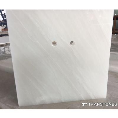 Decorative Resin Panels Price Alabaster Slabs Book Matched Onyx Marble for Lighting Box &amp; Wall Decor