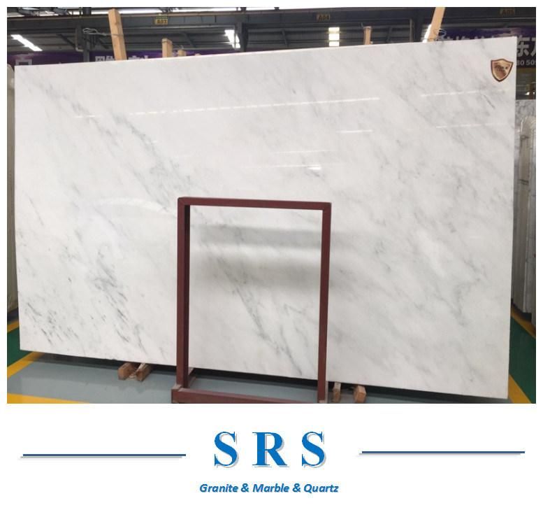 Premium Oriental White /Eastern White Marble for Highend Projects Interior Decoration Countertop/ Staircase/ Floor and Wall Cladding etc.