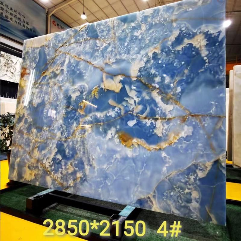 Pink Onyx Stone Slabs for Countertop and Wall