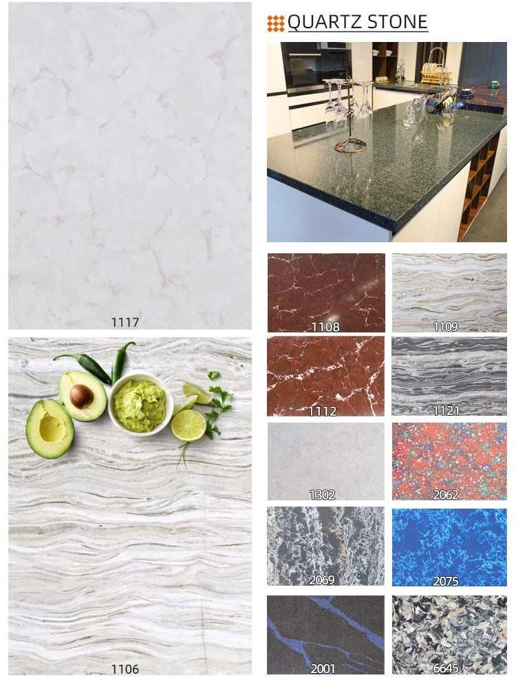 Calacatta Quartz for Kitchen Countertops Slabs