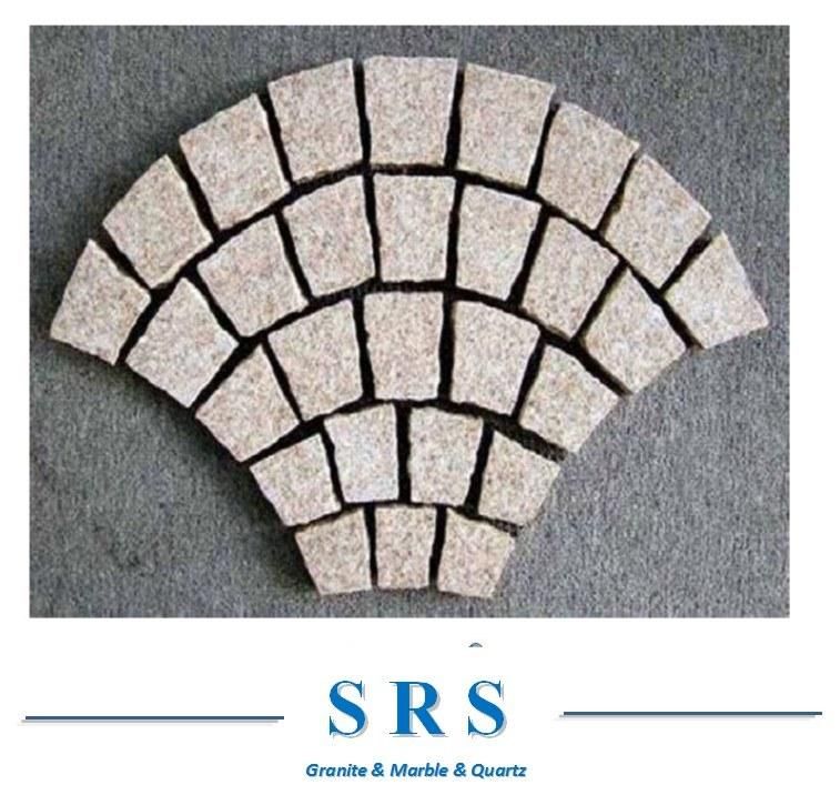 Natural Stone Rusty Yellow Granite G682 Paving Stone for Garden Landscape/Sidewalk Paving/Park/Driveway/Walkway/Parking Pavers