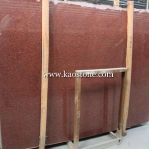 Polished Dyed Red Granite Tile/Stair/Riser
